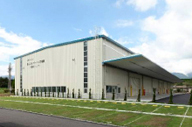 2012年9月に完成した新倉庫の外観